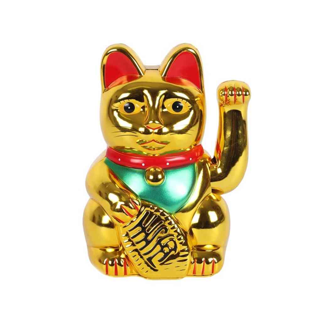 Something Different - Gold Money Cat Figurine - Couleur or